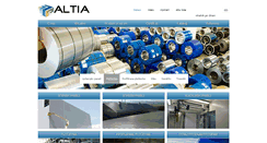 Desktop Screenshot of altia.si
